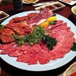 meat platter(YAKINIKU WEST RESTAURANT)