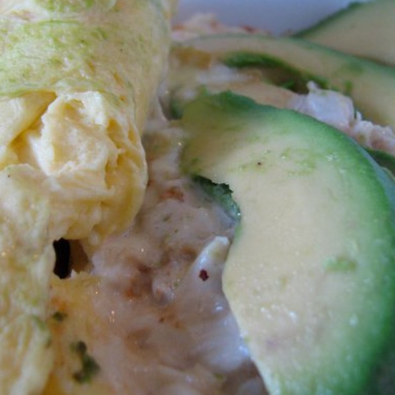 Crab & Avocado Omelette(Bogart's Cafe)
