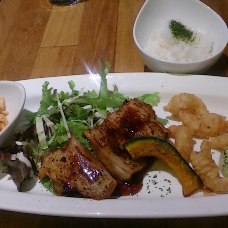 ワンプレートランチ(テリヤキペッパーチキン)(ニコ )