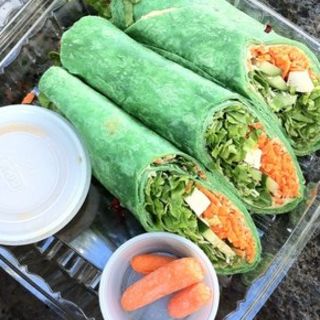 Spinach Wrap(Marie’s Health Foods Organic Cafe)