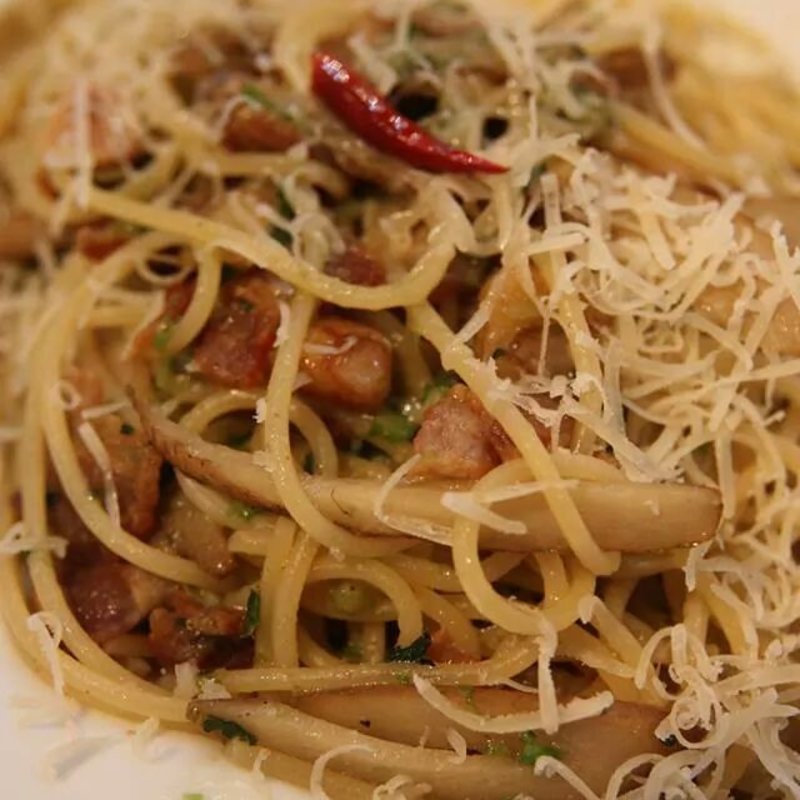 ヤシオポークとゴボウのペペロンチーノ(AGカフェ （AG cafe）)