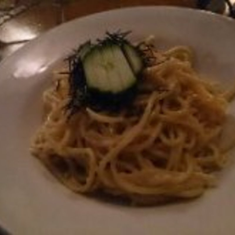 明太子パスタ(Genius Lounge)