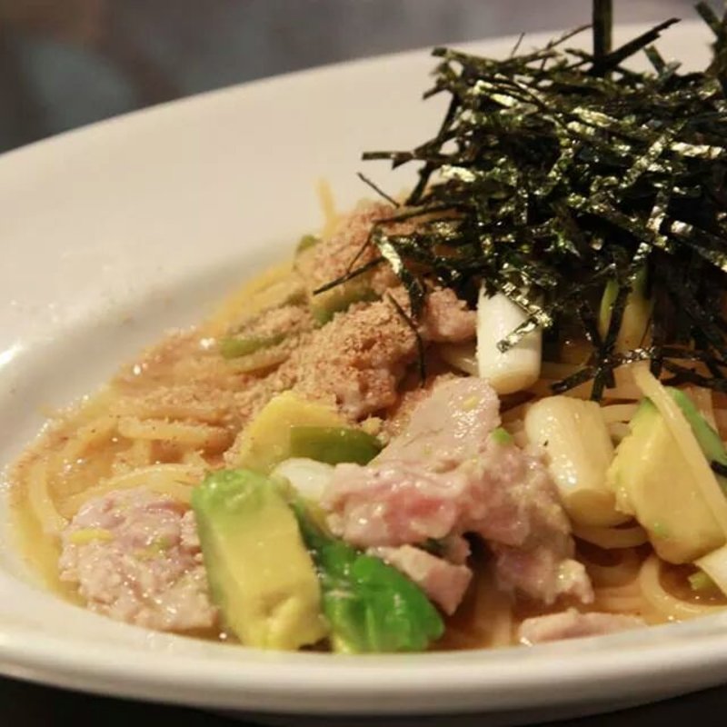 マグロとアボカドとネギのジャポネーぜ(AGカフェ （AG cafe）)