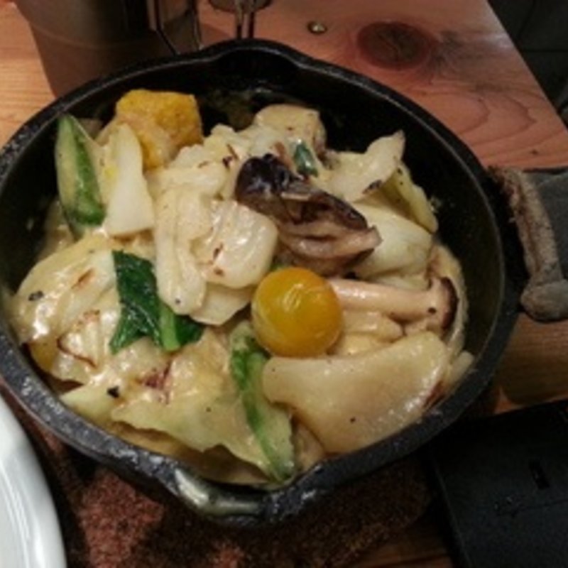 1日分の野菜グリーンカレー(野菜を食べるカレーcamp express 武蔵小杉東急スクエア店)