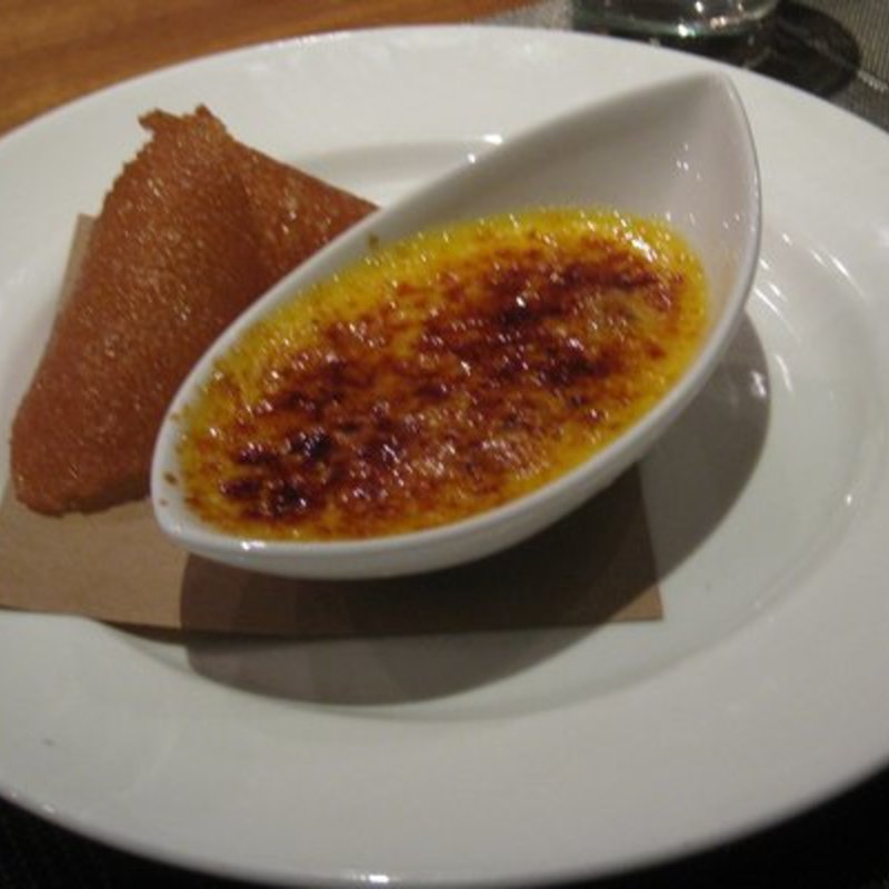 pineapple creme brulee(Blue Fin)
