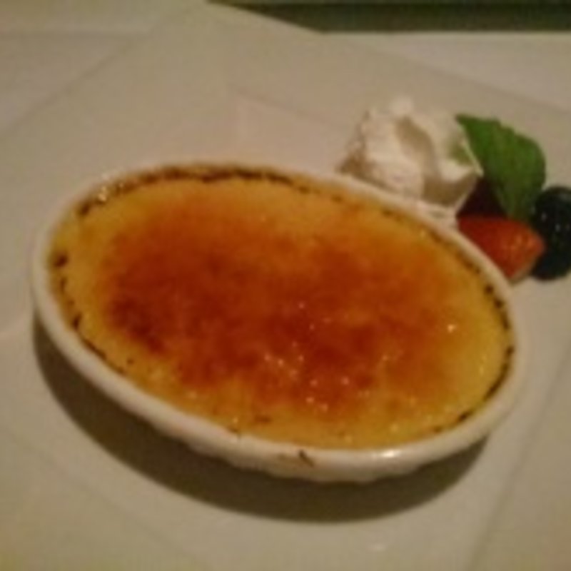 クレームブリュレ(The Signature Prime Steak and Seafood)