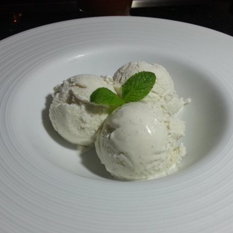 バニラジェラート(The Signature Prime Steak and Seafood)