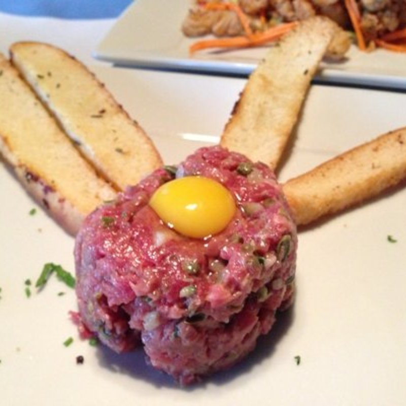 タルタルステーキ(The Signature Prime Steak and Seafood)