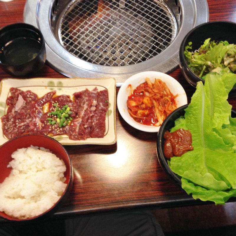 ハラミランチセット(焼肉 和 （カズ）)