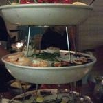 Seafood tower for 4