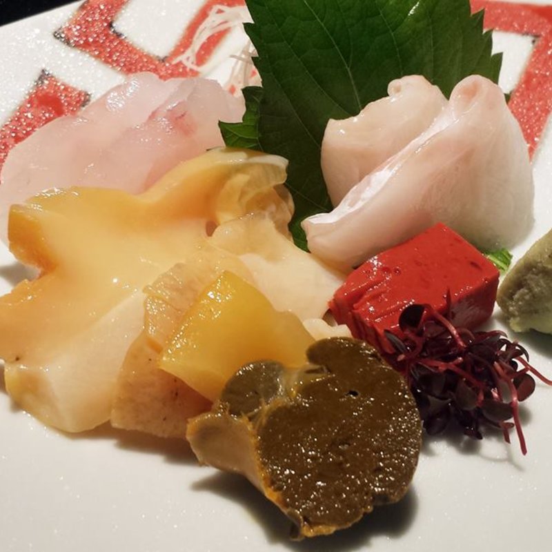 あずきはた、赤むつ、大つぶ貝(治兵衛 )