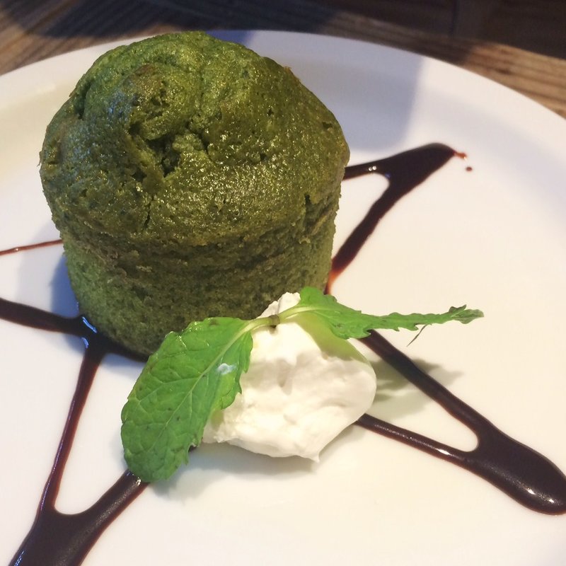 抹茶のフォンダンショコラ(Les Grands Arbres (レ・グラン・ザルブル ))