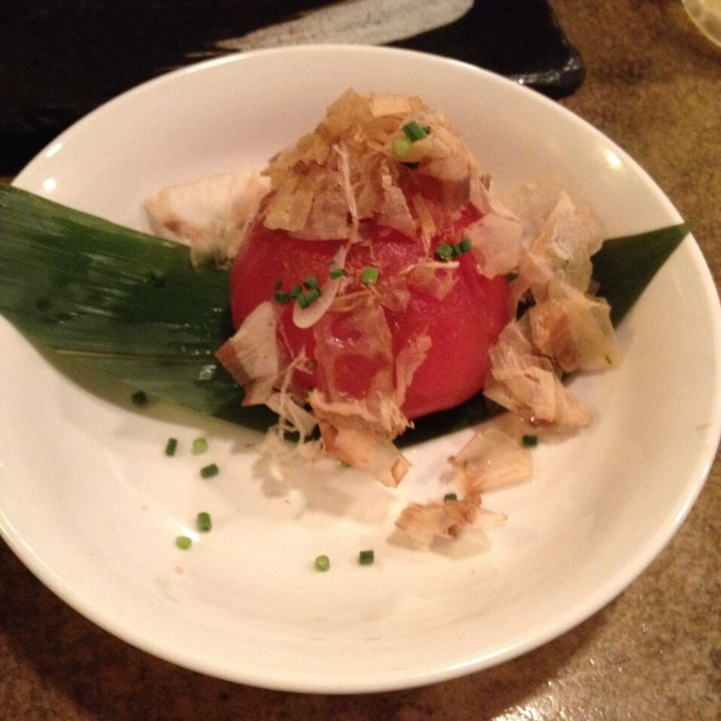 トマトのおひたし(もんじろう)