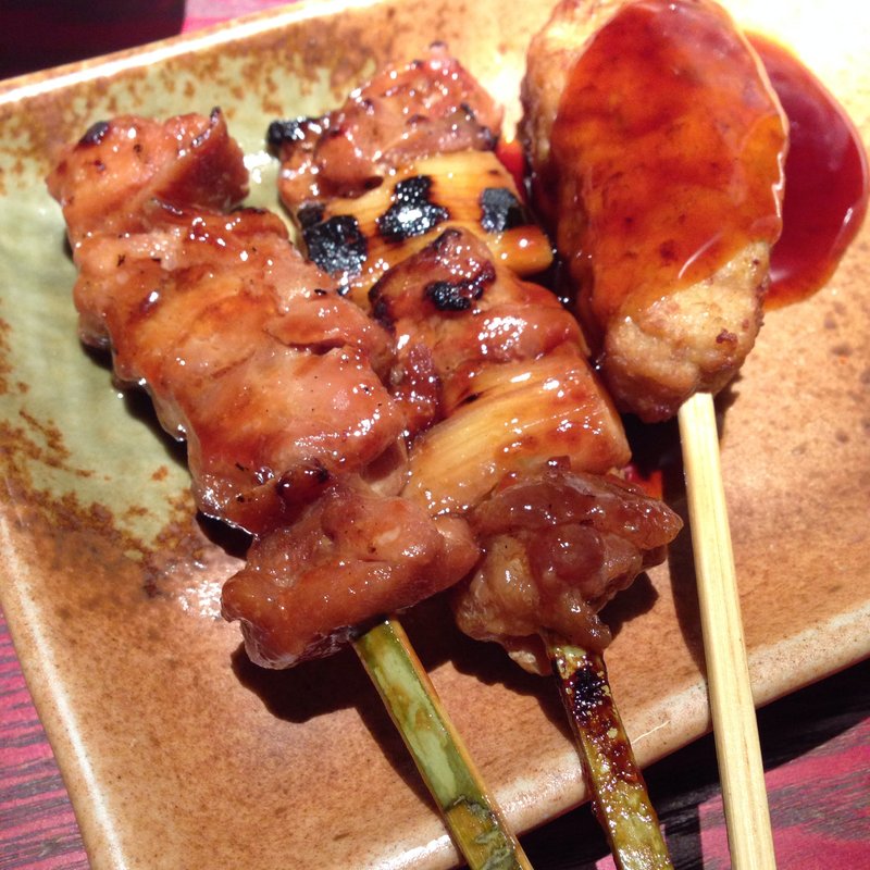 焼き鳥(もも・ねぎ間・甘辛つくね)(素晴人 )