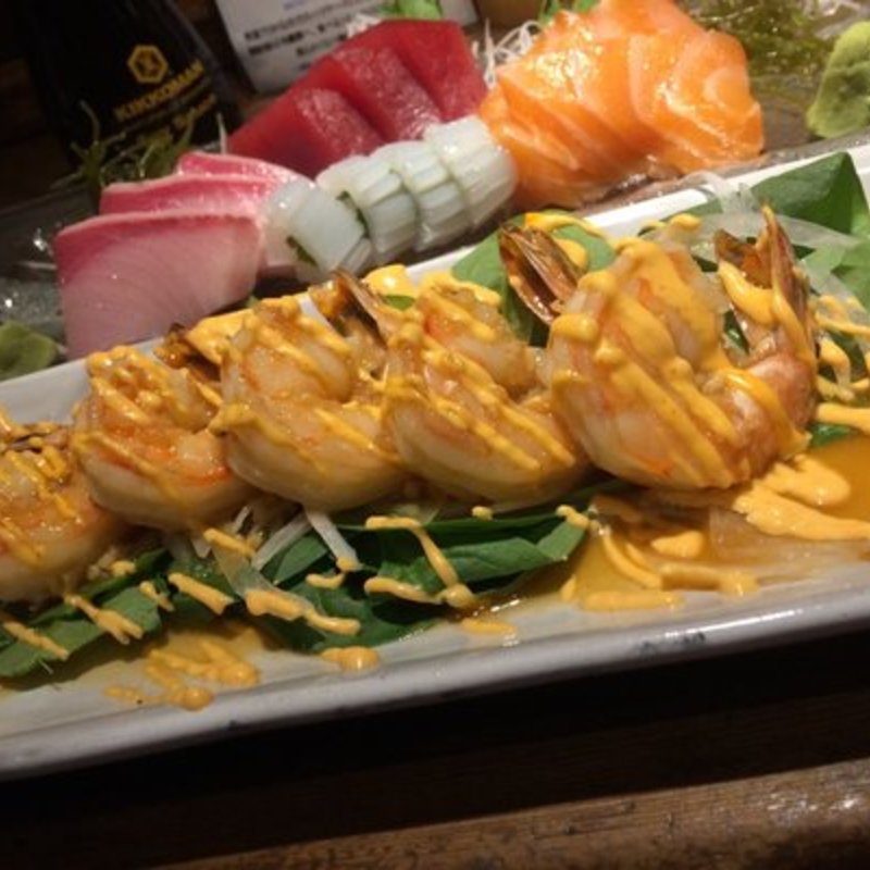 ガーリックシュリンプ(Izakaya Tako-No-Ki)