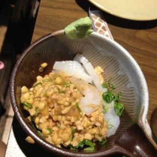 いか納豆(Izakaya Tako-No-Ki)