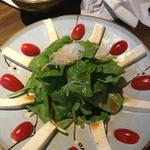 ほうれんそうと豆腐のサラダ