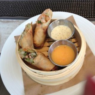 Fab shrimp and lobster spring roll(Blue Fin)