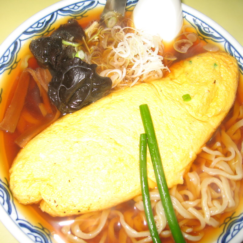 オムレツ手打ちラーメン(イタリア軒 本店 )