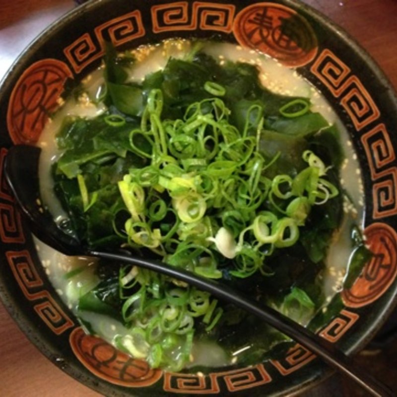 ワカメラーメン(にんにくラーメン幸ちゃん 本店)