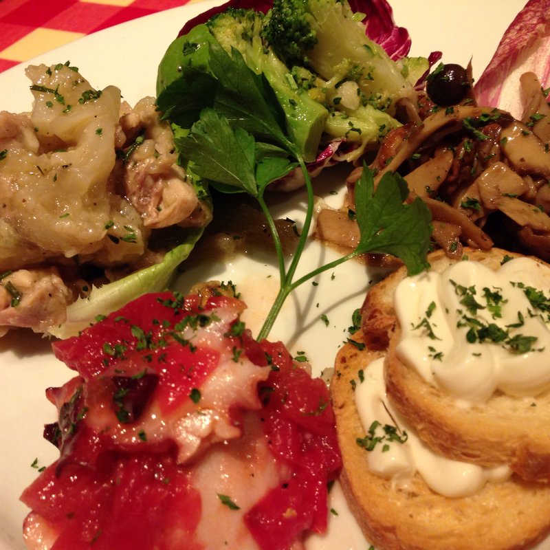 前菜盛り合わせ(パレルモ 赤坂店)