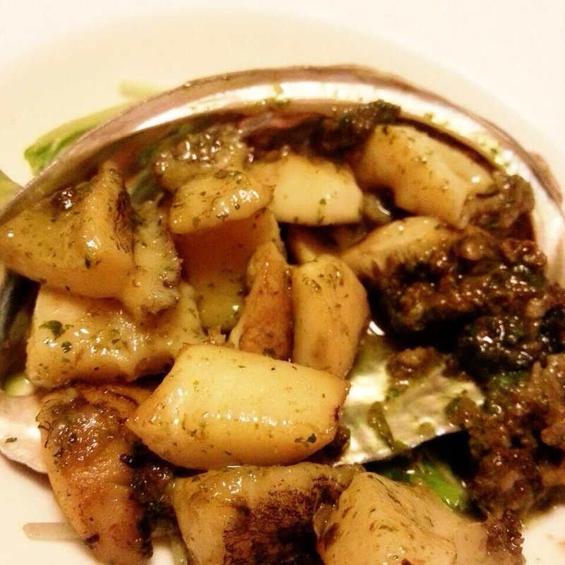 鮑の肝バター炒め(ちゅう心)