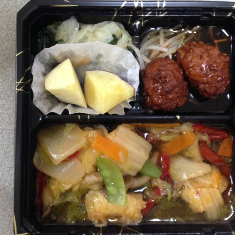 いかの五目あんかけセット(ミールタイム)