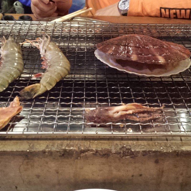 えびさん。(かき小屋 祐天寺 （【旧店名】かき小屋　ジャックポット）)