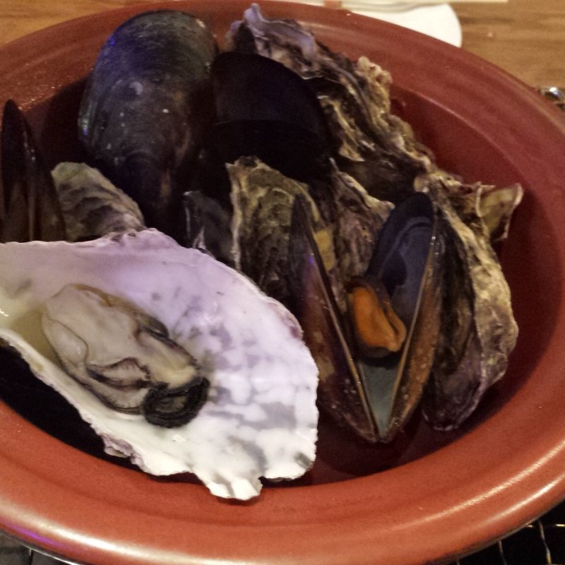 お通し。(かき小屋 祐天寺 （【旧店名】かき小屋　ジャックポット）)