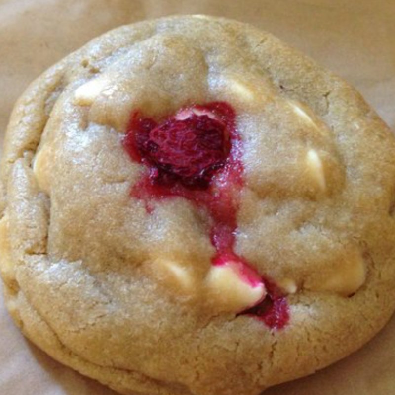 White Chocolate Raspberry (Milk Jar Cookies)