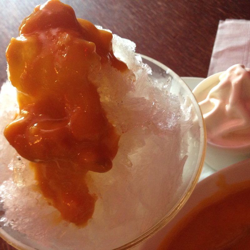 パンプキンココナッツかき氷(Rue Favart （リュファヴァー）)