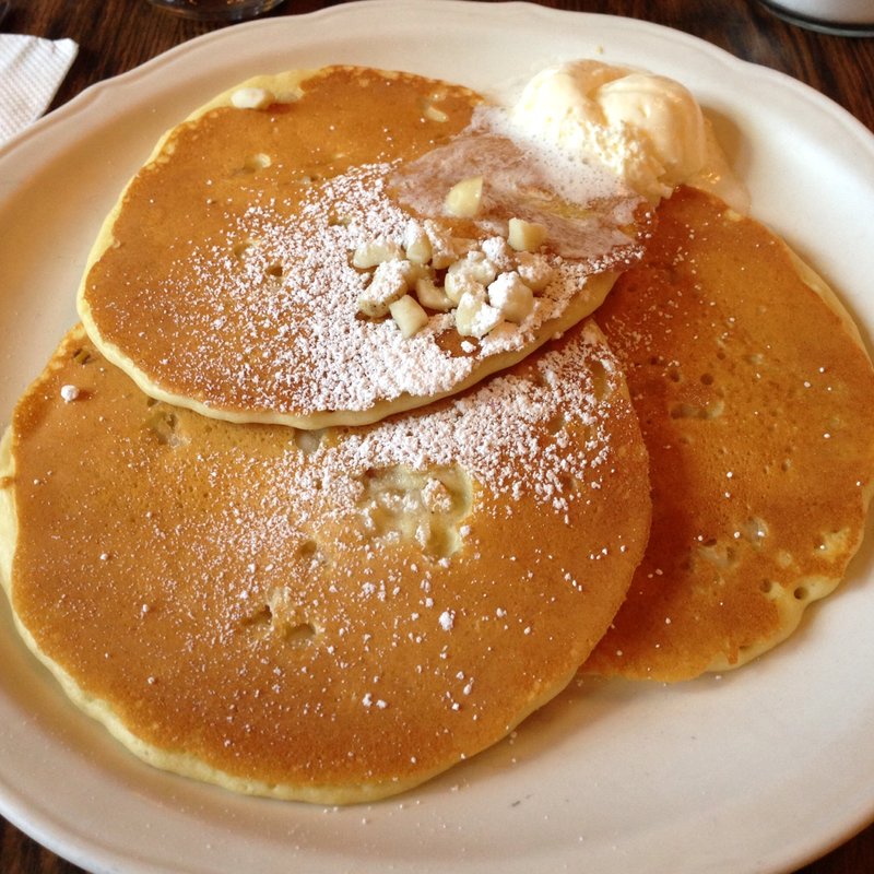 マカデミアナッツパンケーキ(オリジナルパンケーキ カピオラニ店)