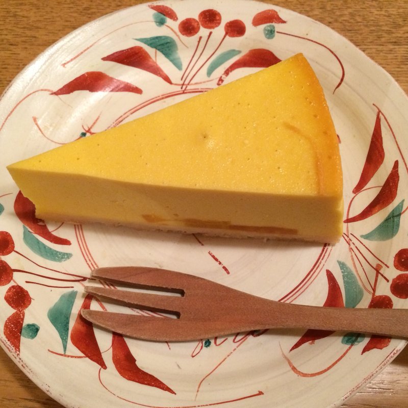 かぼちゃチーズケーキ(小割烹おはし 恵比寿)