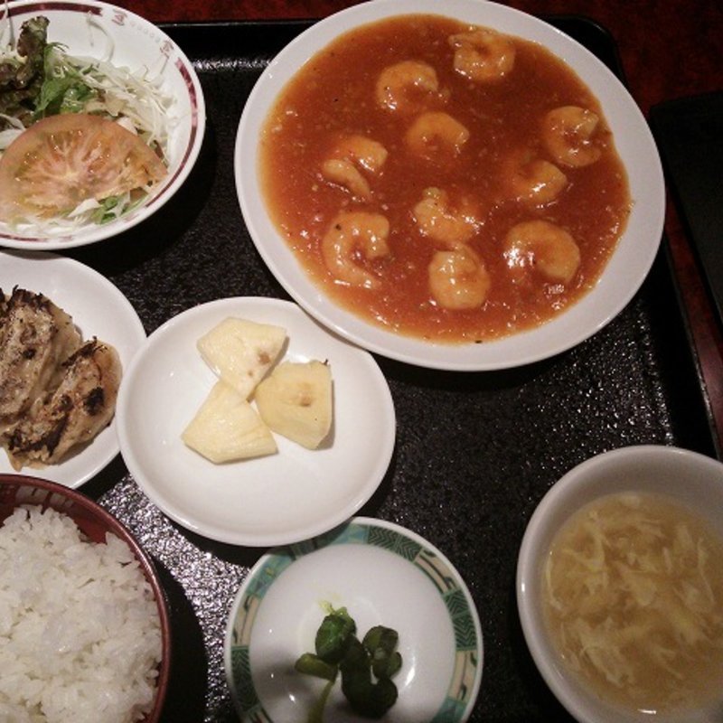 エビチリセット(東海苑)