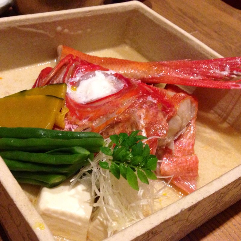 金目の酒蒸し(雨後晴 恵比寿店（あめのちはれ）)