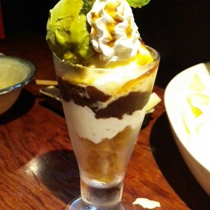 抹茶パフェ(博多餃子舎603 筑紫口店)