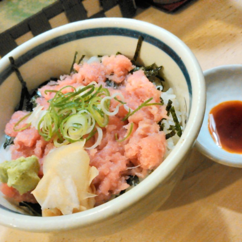 ねぎとろ丼(三崎市場横浜ジョイナス店)