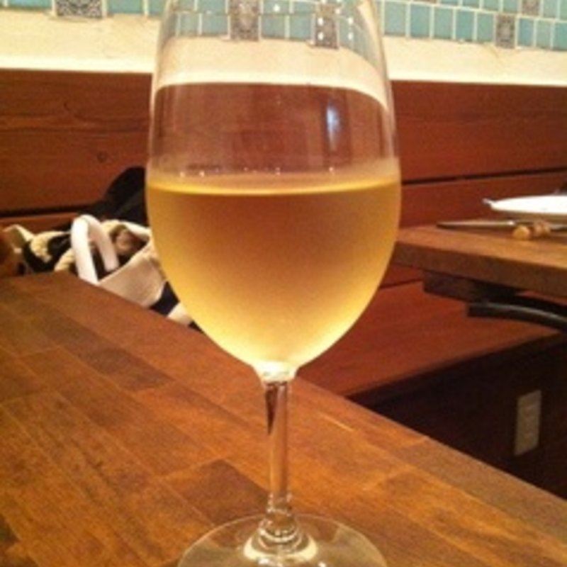 白ワイン(トラットリア ピッツェリア カノア)