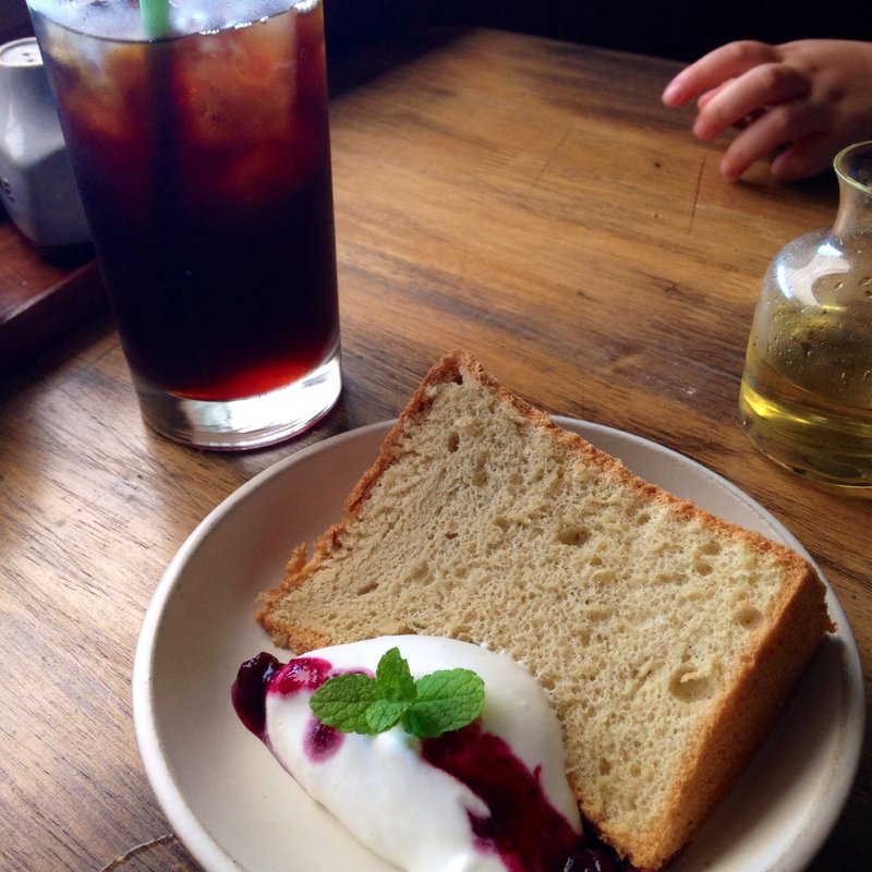 シフォンケーキ(小空カフェ)