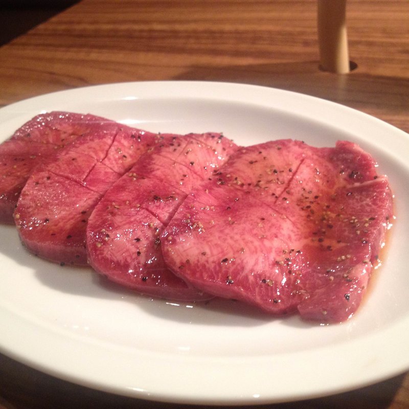 上タン塩(焼肉ハウス 大滝)