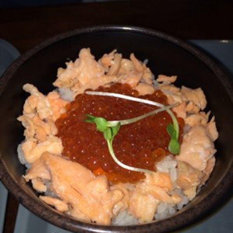 Sake Ikura Rice Bowl (Santouka Ramen)