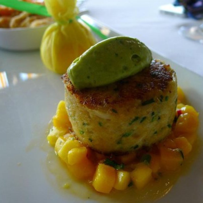 crab cake(RIVER CAFE)