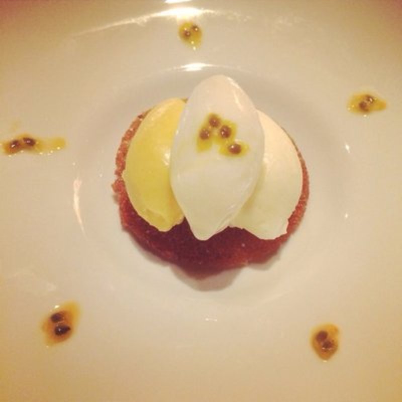 sorbet plate(RIVER CAFE)