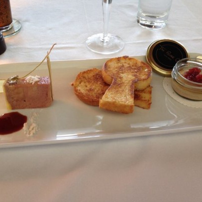 Foie gras two ways(RIVER CAFE)