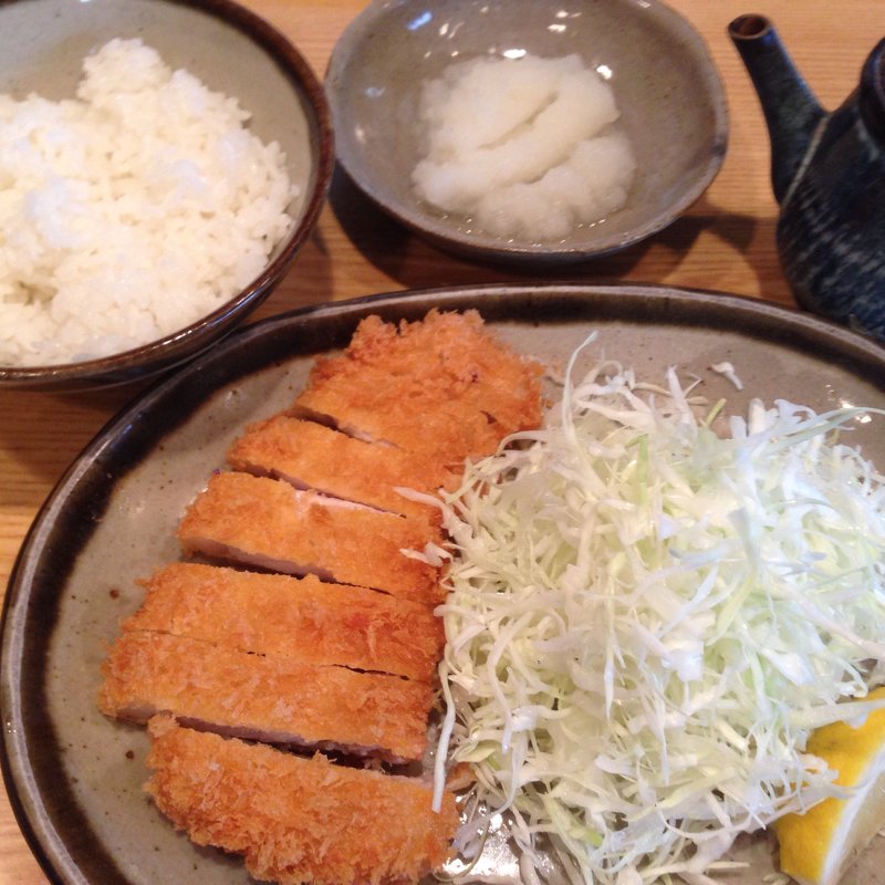 ランチ おろしとんかつ(とんかつ 常盤(ときわ))