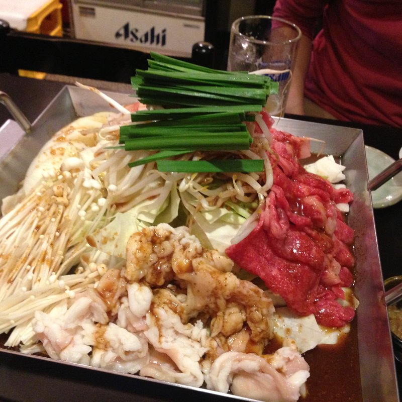 鉄板鍋(ホルモン 鉄板ダイニング 陣)