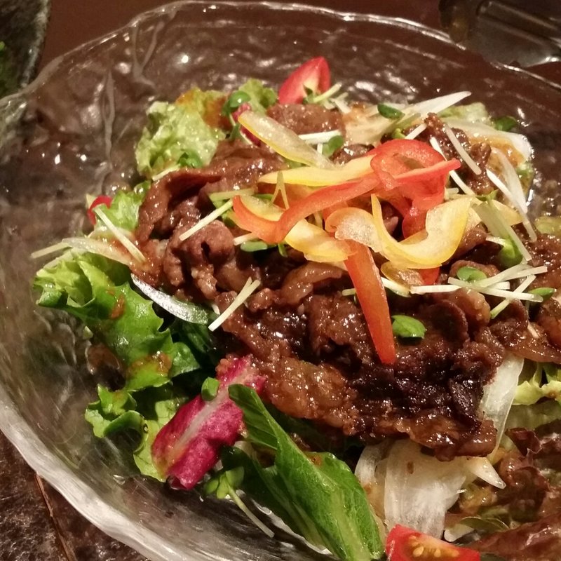 焼肉サラダ(二重まる JR茨木本店 （にじゅうまる）)