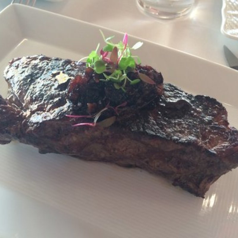 16 oz steak(RIVER CAFE)