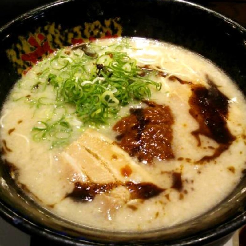 バリこく豚骨ラーメン(博多ちょうてん 梅田店 )