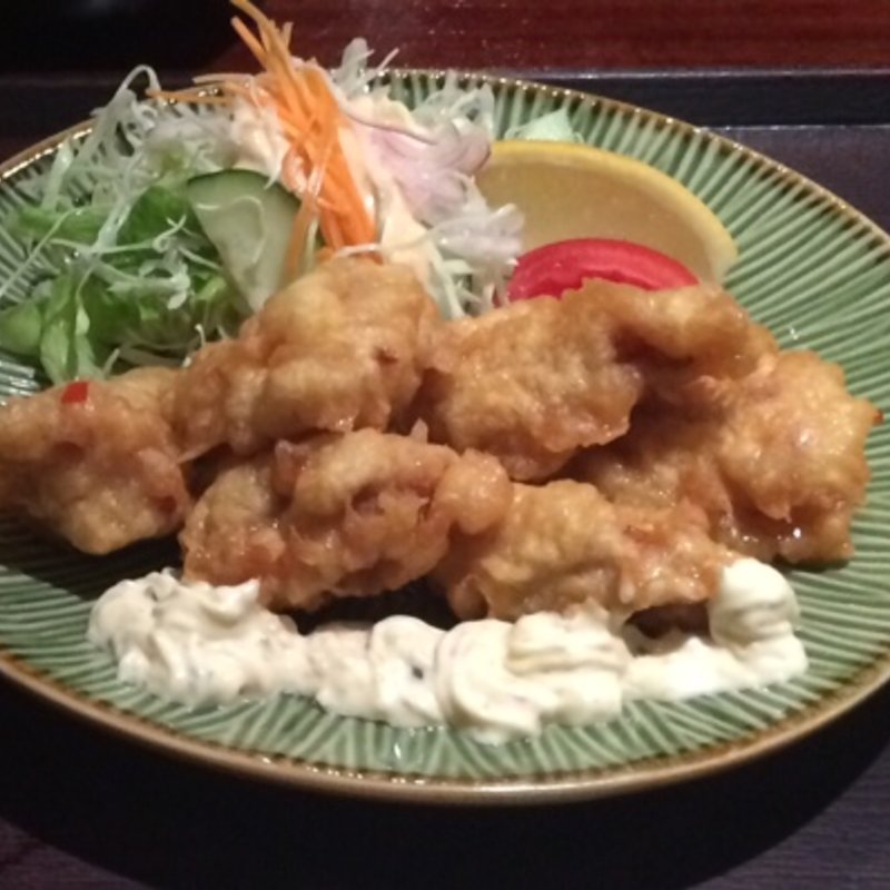 チキン南蛮揚げ定食(知暮里)